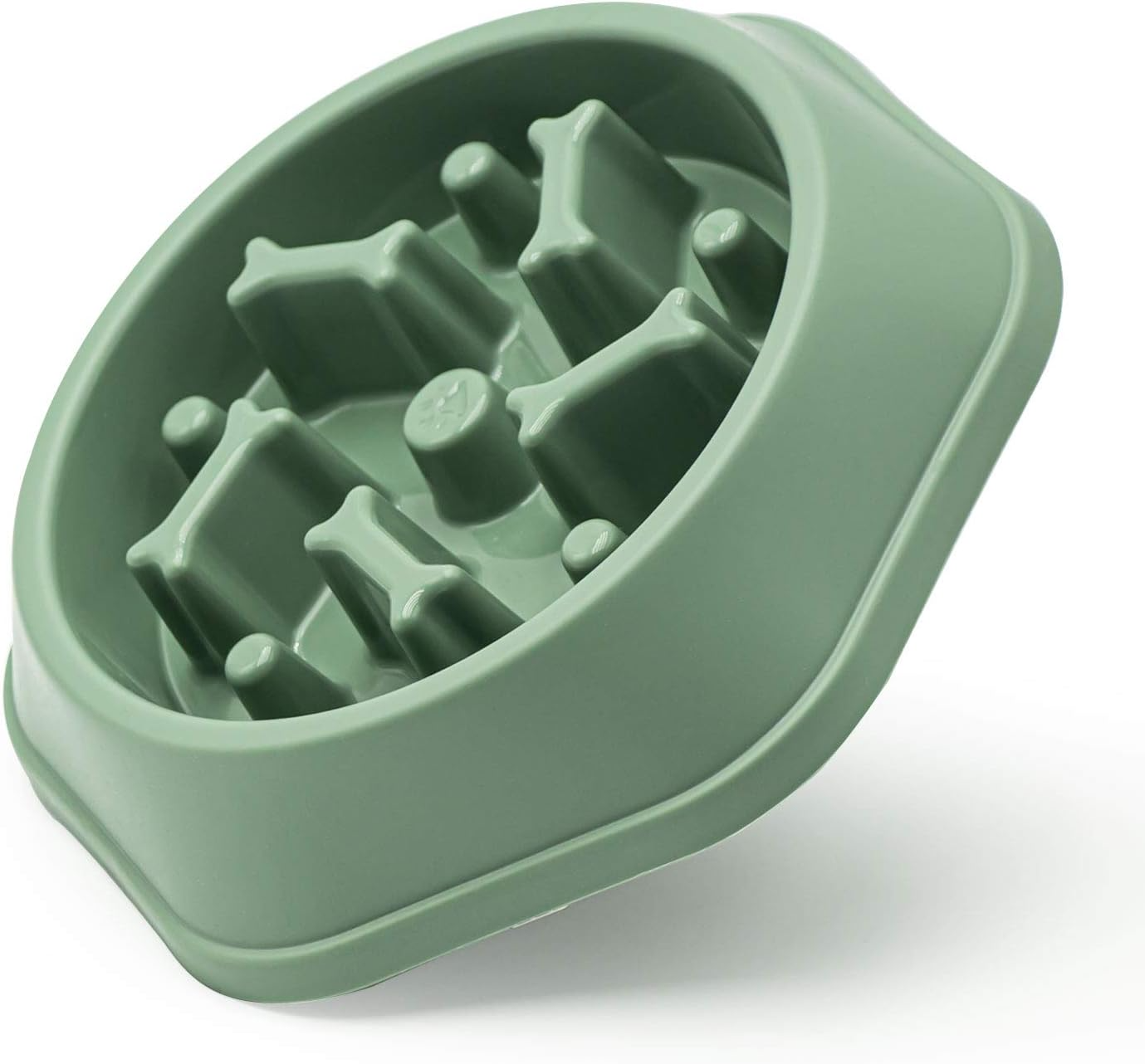 SafeBite Colorful Slow Feed Dog Bowl