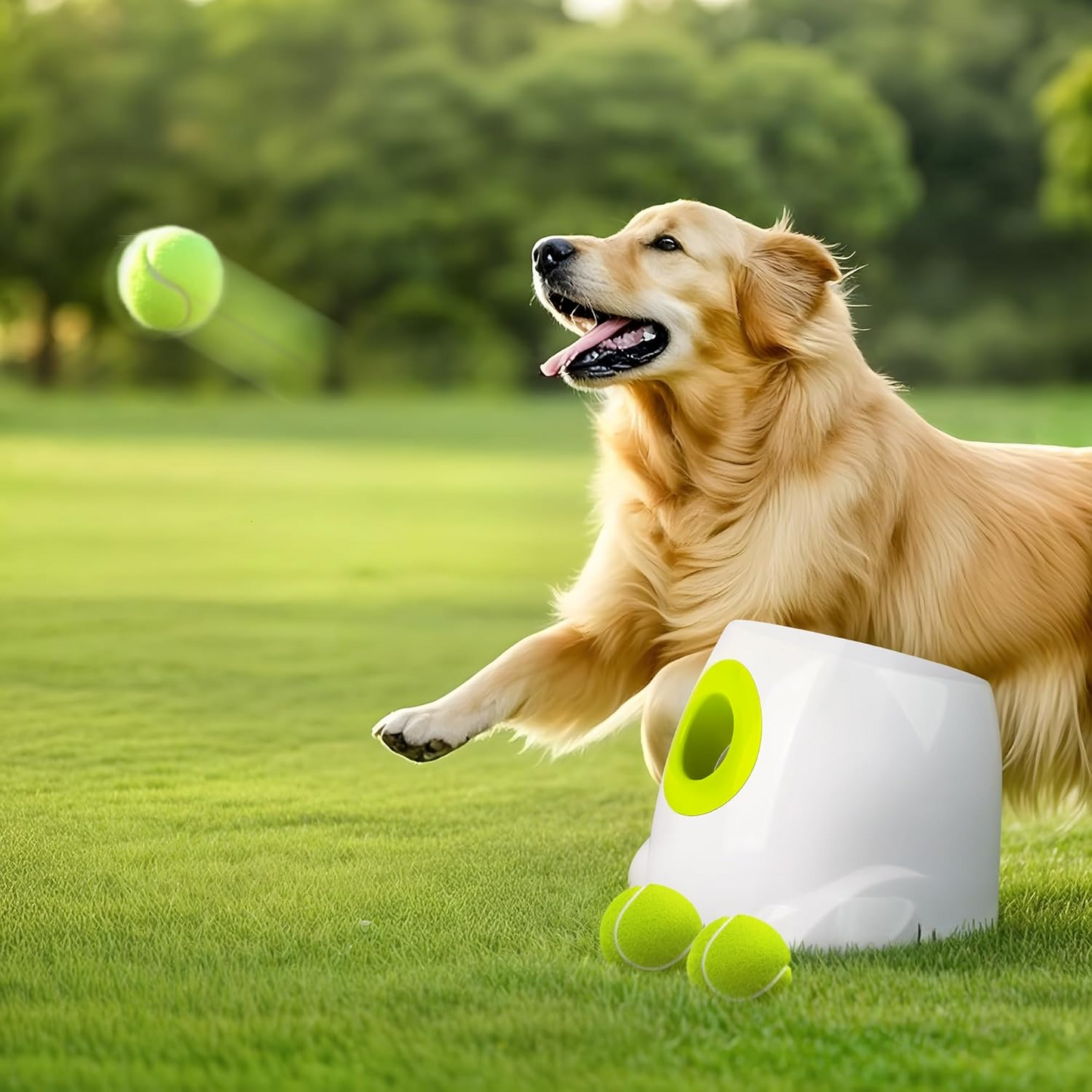 Automatic Interactive Dog Ball Launcher